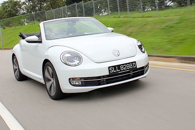 Vw Beetle Cabriolet Review Simple Fun Carbuyer Singapore