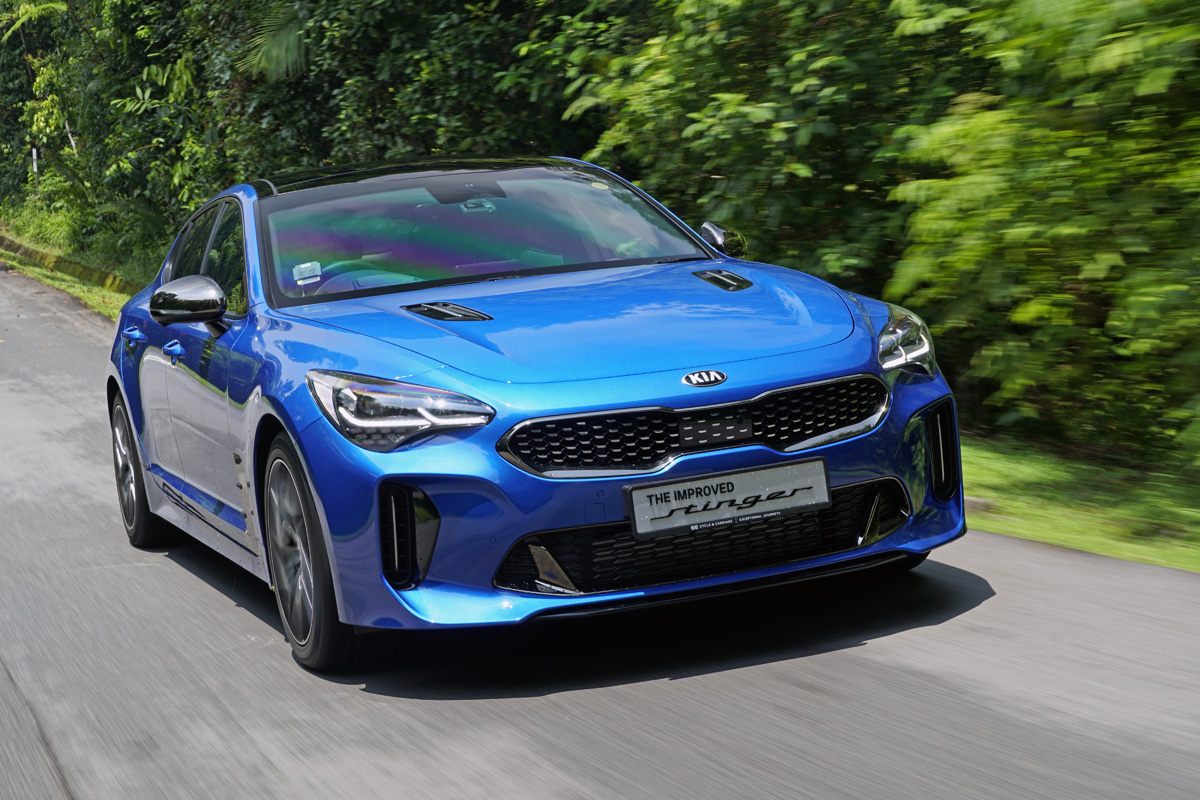 2021 Kia Stinger 2 0 Gt Line Review G Pop Carbuyer Singapore