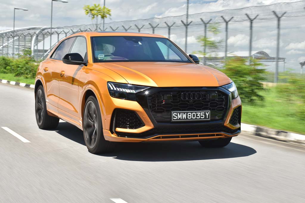 2021 Audi Rs Q8 Review Super Utility Velociraptor Carbuyer Singapore